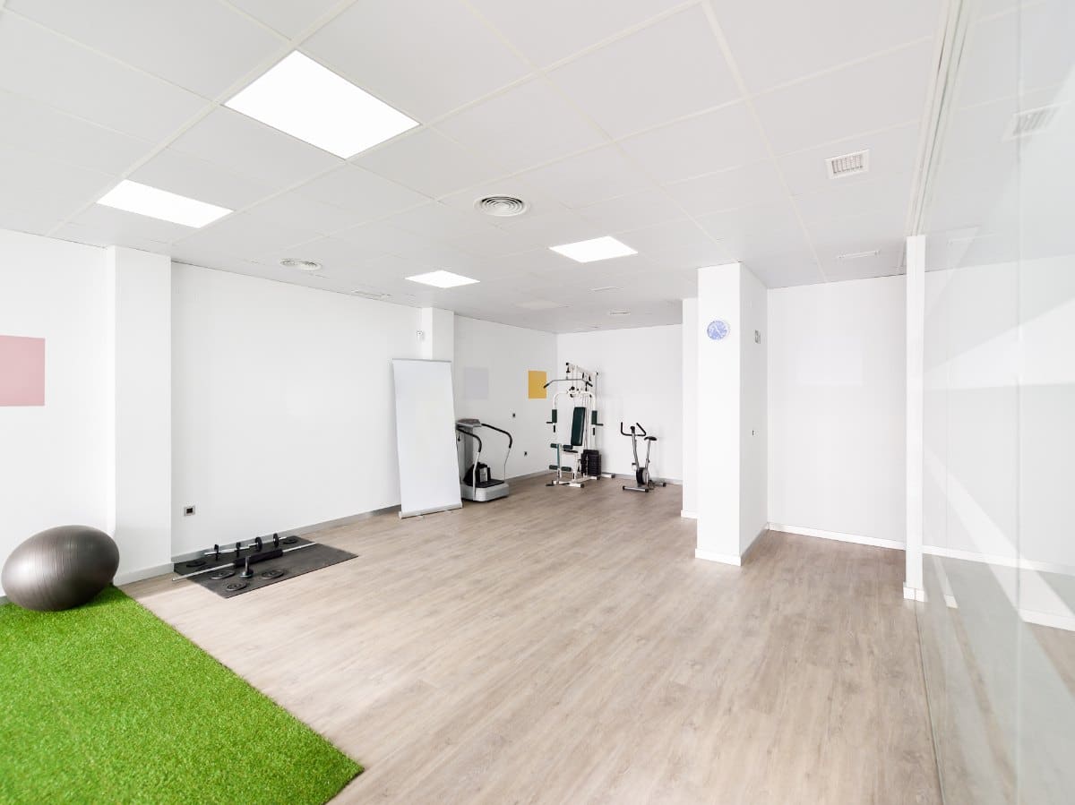 Physiotherapy rehabilitation room at The Physio Care Gurugram